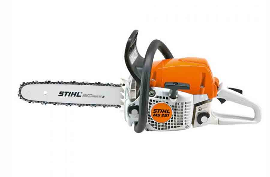 Stihl MS251 petrol 46cc with 16” bar chainsaw from RGP Arborist & Hire Services