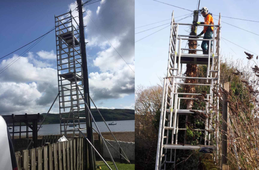 JCB Hi Lift Tracked Dumper Hire from RGP Arboritst & Hire Services